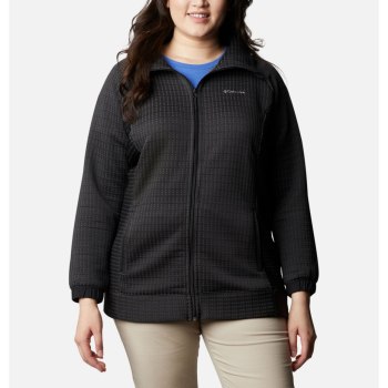 Dámské Bundy Columbia Saturday Trail Full Zip Plus Size Černé LGMSAT457